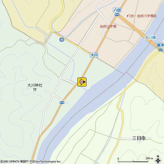 西オートサービス付近の地図